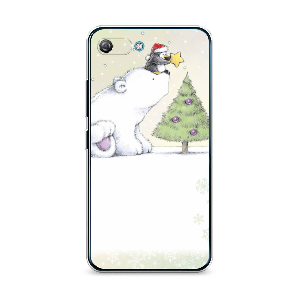 

Чехол на Itel A25 "Украшение елки", Белый;бежевый, 3200250-5