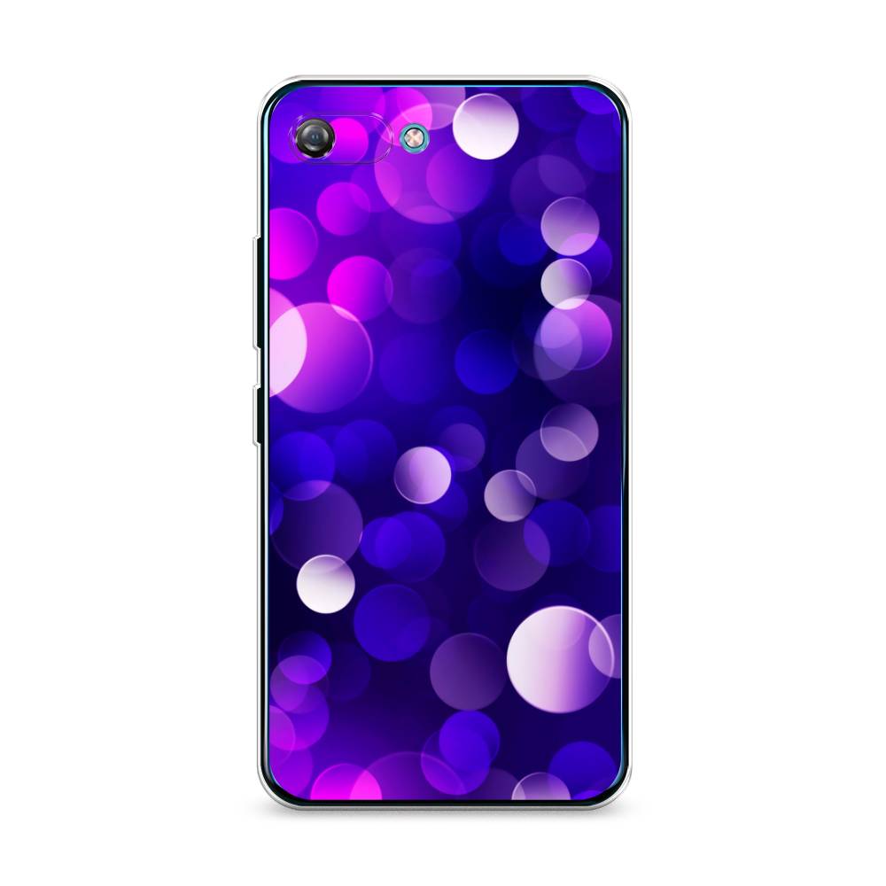 

Чехол на Itel A25 "Абстракция 27", Фиолетовый, 3200250-3