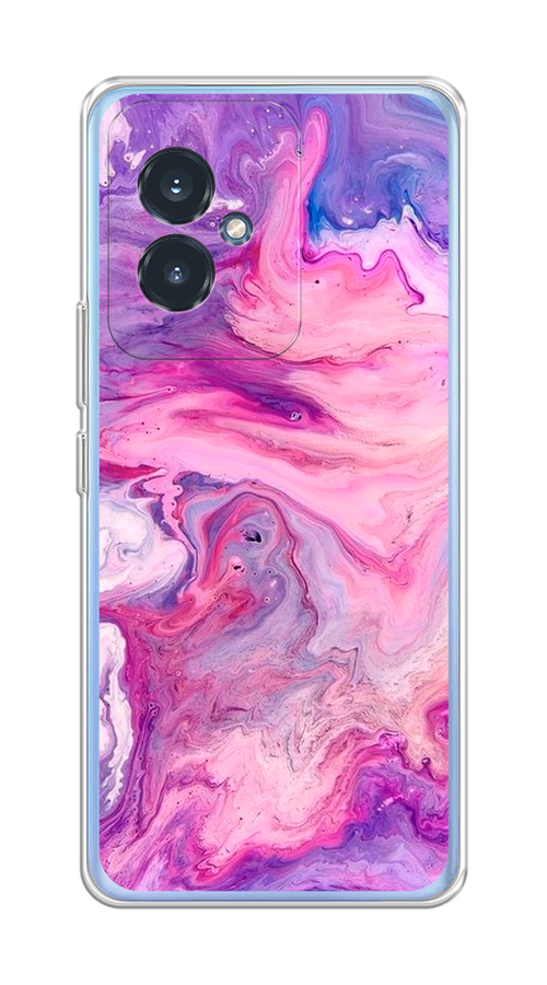 

Чехол на Honor 100 "Нежно-розовая абстракция", Розовый, 6122750-1