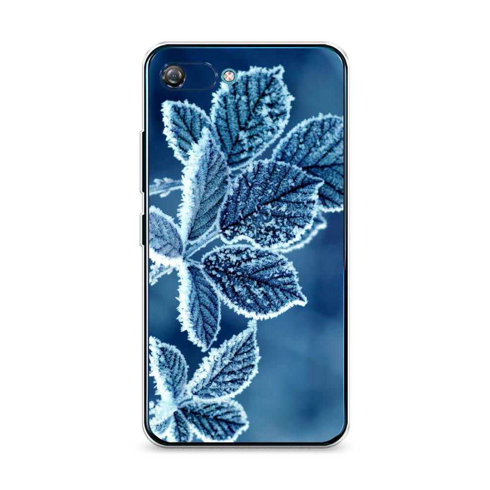 

Чехол на Itel A25 "Зима 6", Голубой;белый, 3200250-2