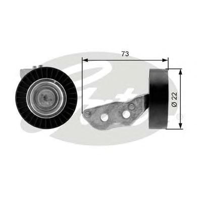 

T36105 ролик обводной генератора Audi A3/TT, VW Jetta/New Beetle 2.5FSI 05>