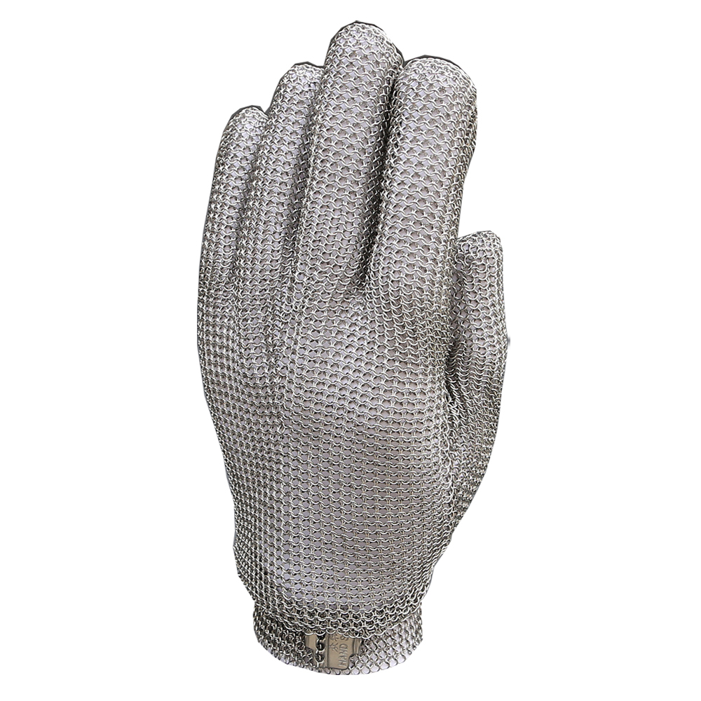 Перчатка кольчужная пятипалая TITAN, размер M 8-8,5, металлическая манжета перчатка титана