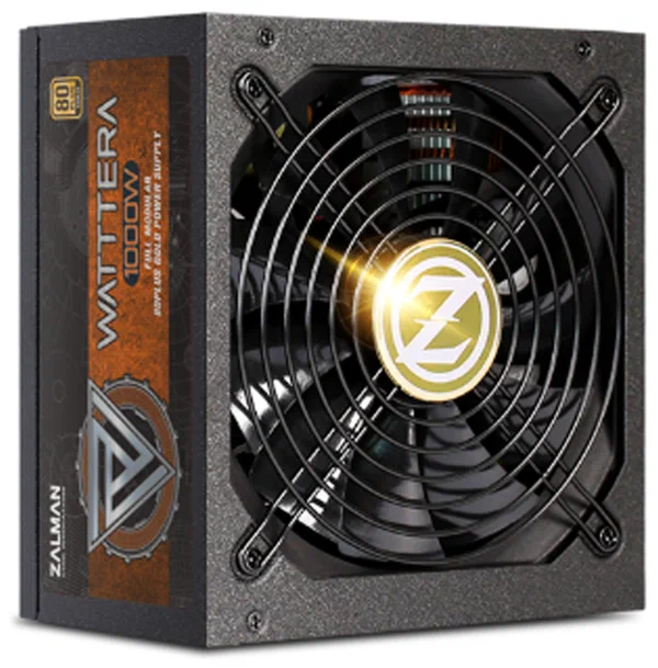 

Блок питания Zalman 1000W (ZM1000-EBTII), Черный