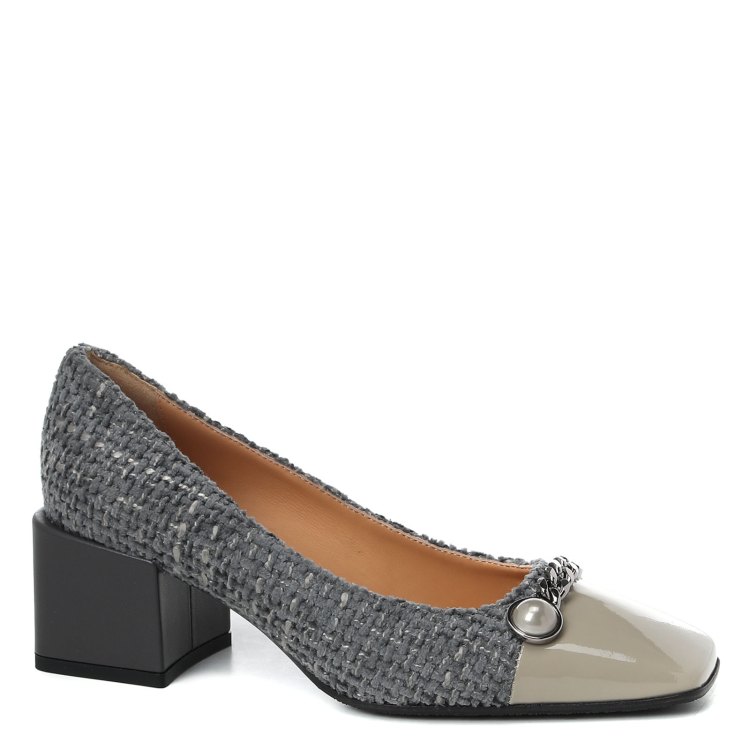 

Туфли женские Giovanni Fabiani W22170 серые 39 EU, W22170