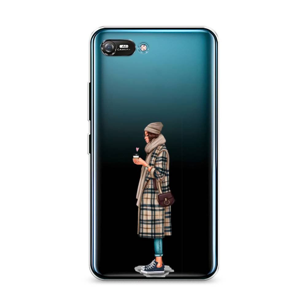 

Чехол на Itel A25 "Утренний кофе", Коричневый;бежевый, 3200250-6