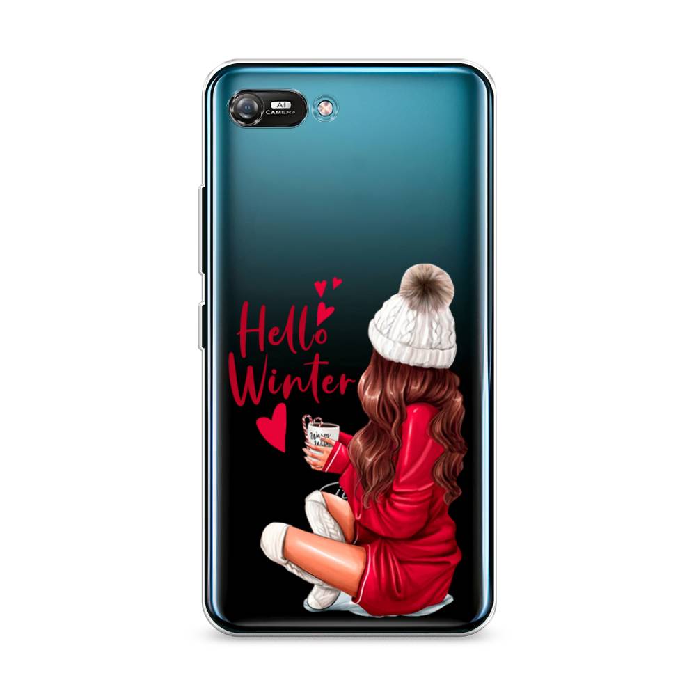 

Чехол на Itel A25 "Hello winter", Красный;белый;коричневый, 3200250-5