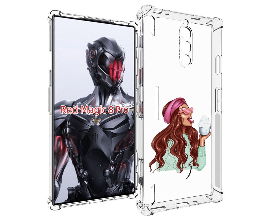 

Чехол MyPads любительница-снега женский для ZTE Nubia Red Magic 8 Pro / Red Magic 8 Pro..., Tocco