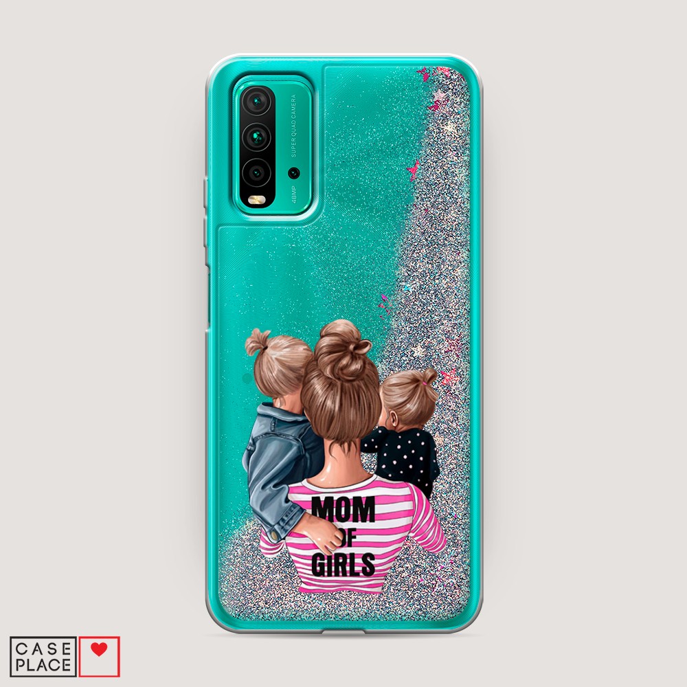 

Чехол Awog на Xiaomi Redmi 9T "Mom of Girls", Разноцветный, 39891-1