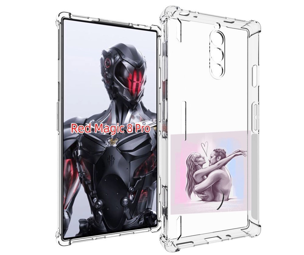 

Чехол MyPads любовные-тела для ZTE Nubia Red Magic 8 Pro / Red Magic 8 Pro Plus, Tocco