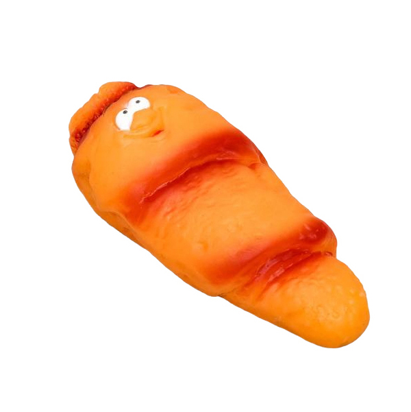 

Игрушка Пижон пищащая Круассан для собак, 10,5 см