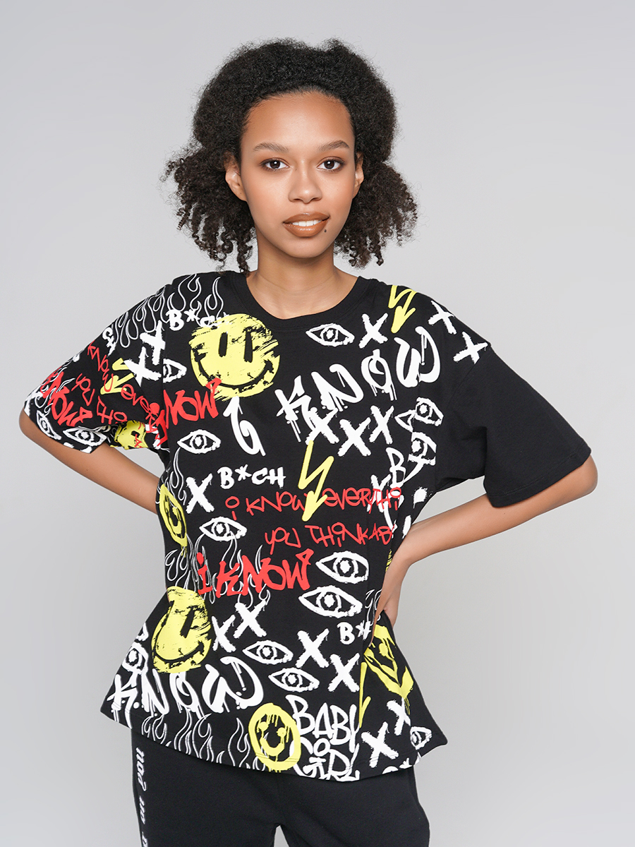 фото Футболка женская твое 88858 черная xs