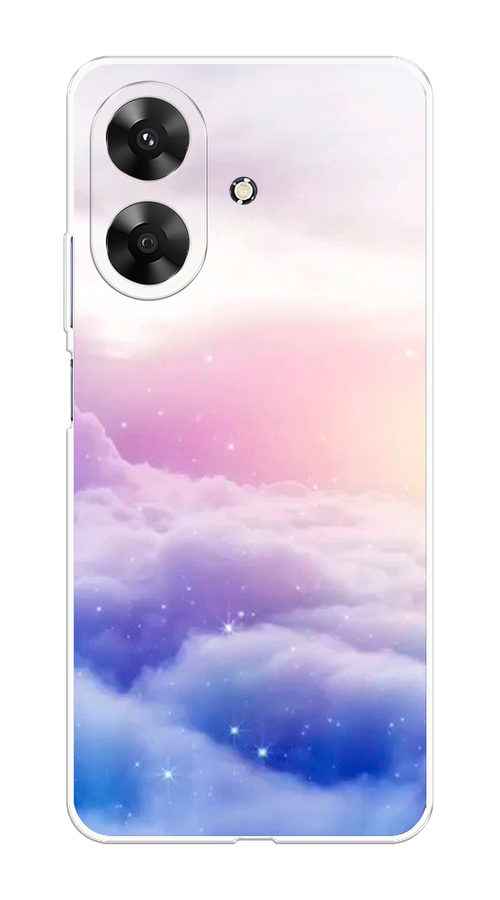 

Чехол на Realme Note 60 "Небеса", Голубой;белый;розовый, 2518550-1