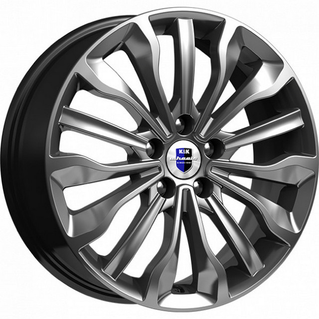 

Колесный диск K&K Атакама-оригинал КС756 6,5/R17 5*114,3 ET50 d60,1 Дарк платинум r74084, Серый;серебристый, Атакама-оригинал (КС756)