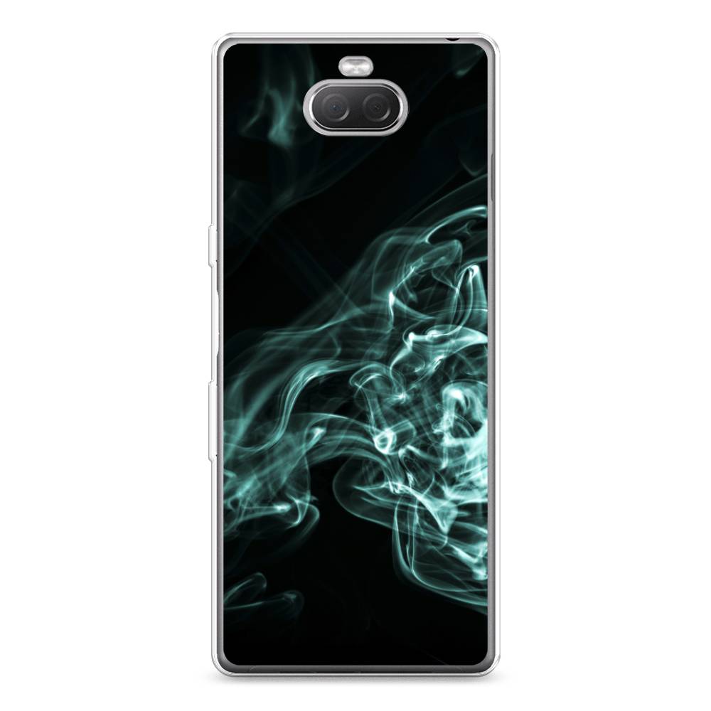 

Чехол на Sony Xperia XA3 Ulta "Дым", Голубой;черный, 53950-3