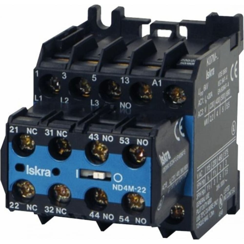 Миниконтактор Iskra K07M-10/Sp4-M7 УТ-00019715