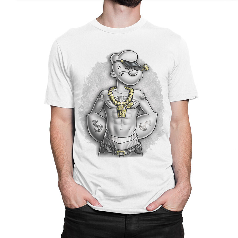 

Футболка мужская Dream Shirts Моряк Попай 1000535-2 белая 2XL, Белый, Моряк Попай 1000535-2