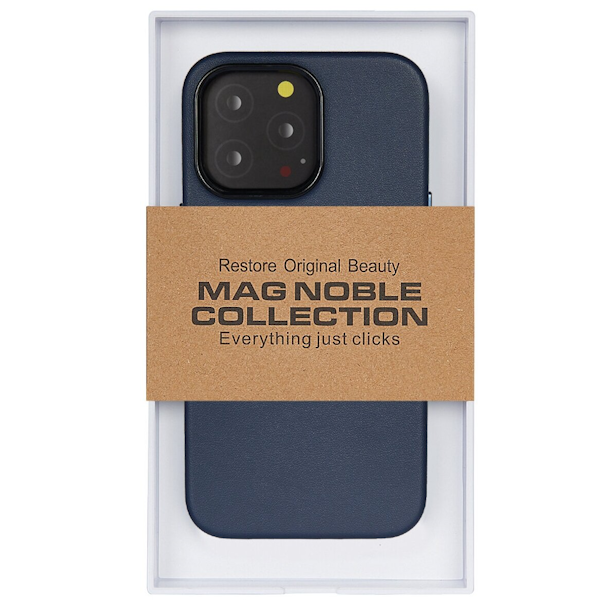 

Чехол iPhone 14 Pro Mag Noble Collection K-DOO темно-синий