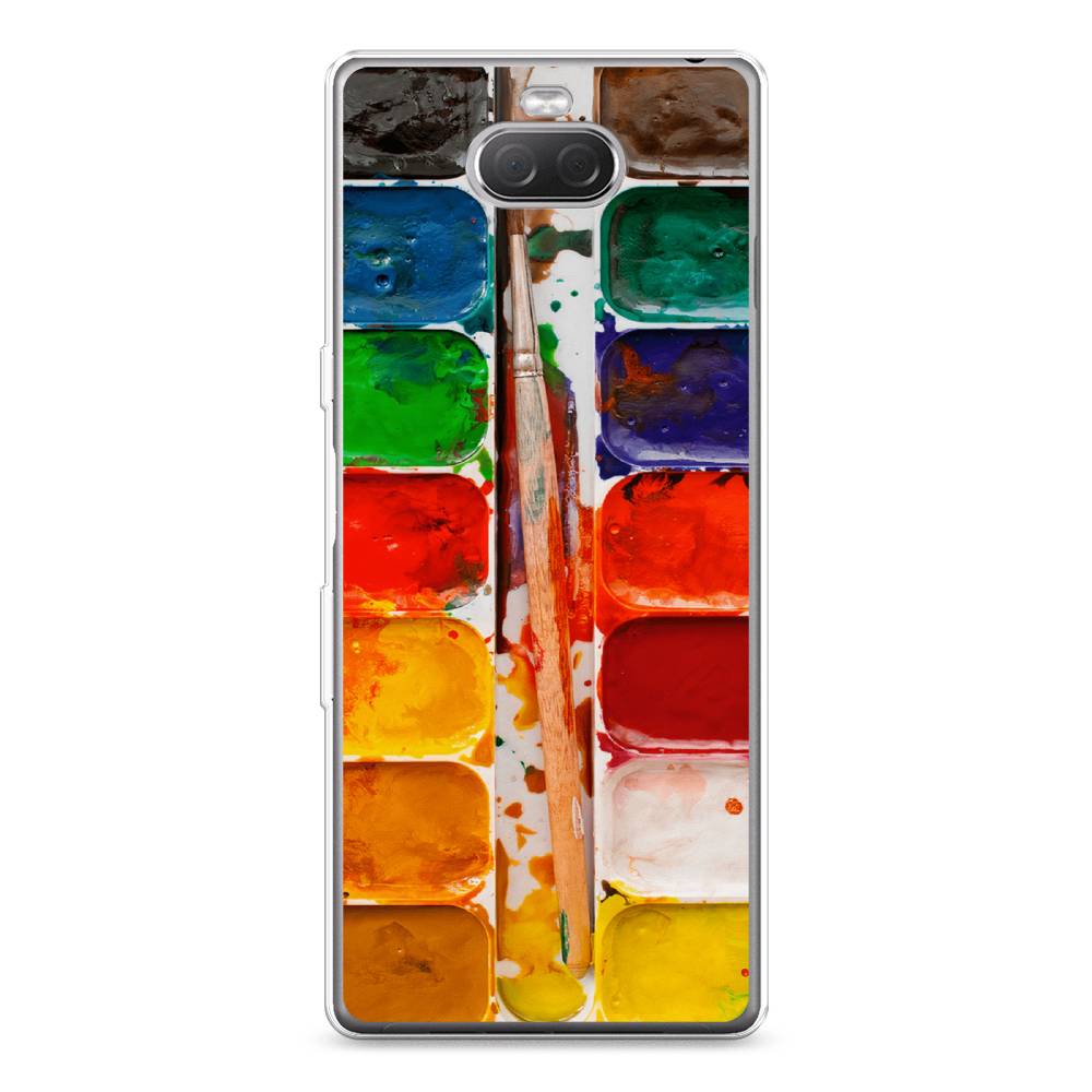 

Чехол на Sony Xperia XA3 Ulta "Акварель", 53950-4