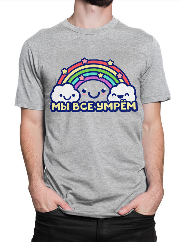 

Футболка мужская Dream Shirts Мы Все Умрем DIE-233770-2 серая 3XL, Серый, Мы Все Умрем DIE-233770-2