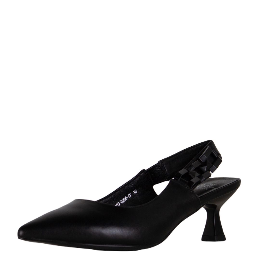 Туфли женские MADELLA SXX-XXD07-020 черные 36 RU