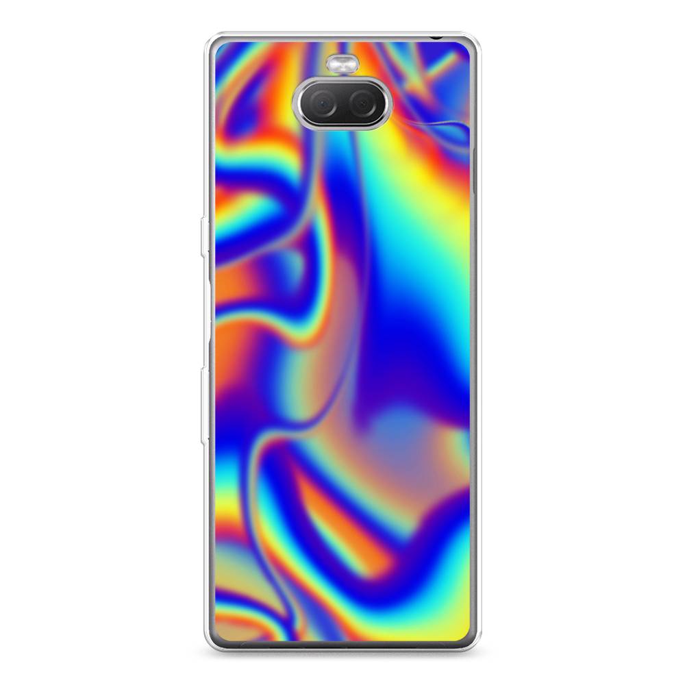 

Чехол на Sony Xperia XA3 Ulta "Яркая голограмма", Разноцветный, 53950-3