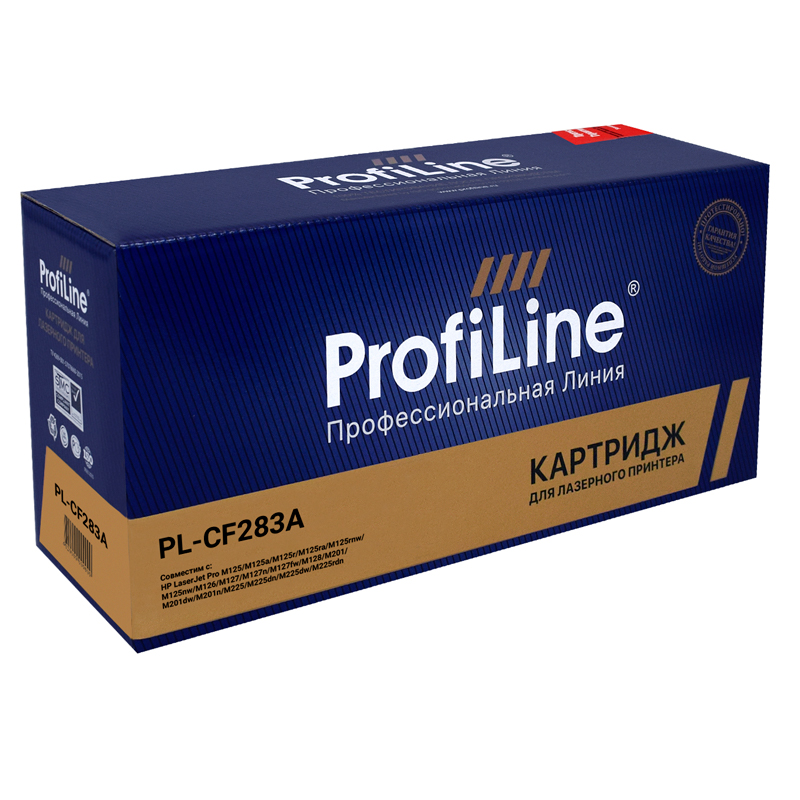 

Картридж для лазерного принтера Profiline (PL-CF283A) черный, совместимый