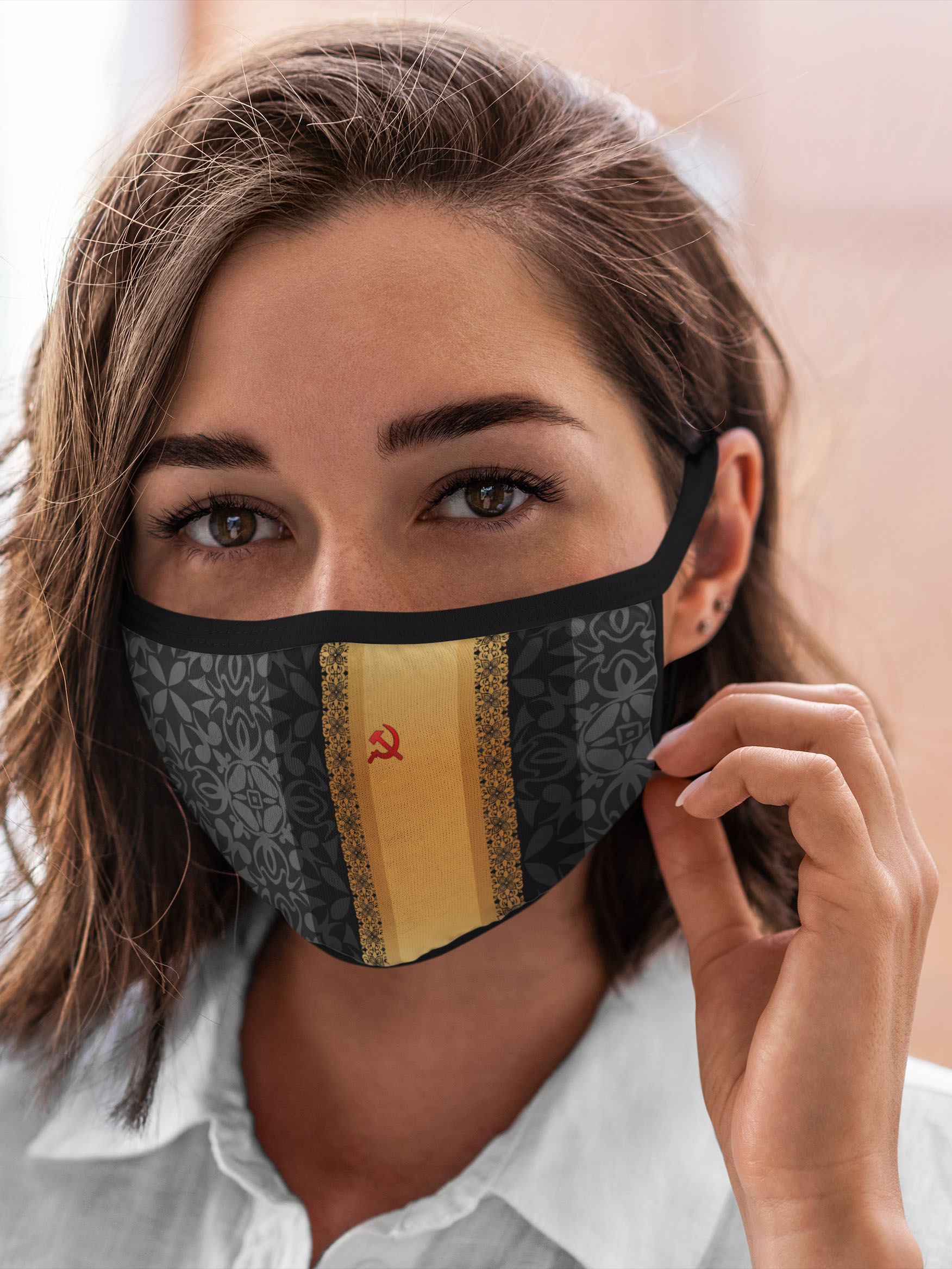 

Многоразовая маска унисекс Burnettie Ссср Серп И Молот Z, Разноцветный, Ссср Серп И Молот Z