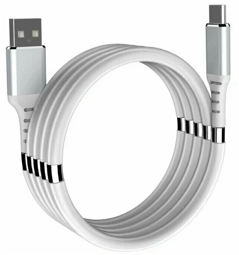 Кабель Орбита OT-SMT24 USB - Type-C, 2.4 А, 1 м, белый