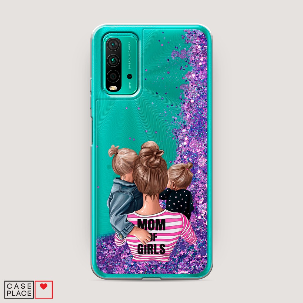 

Чехол Awog на Xiaomi Redmi 9T "Mom of Girls", Разноцветный, 39892-1