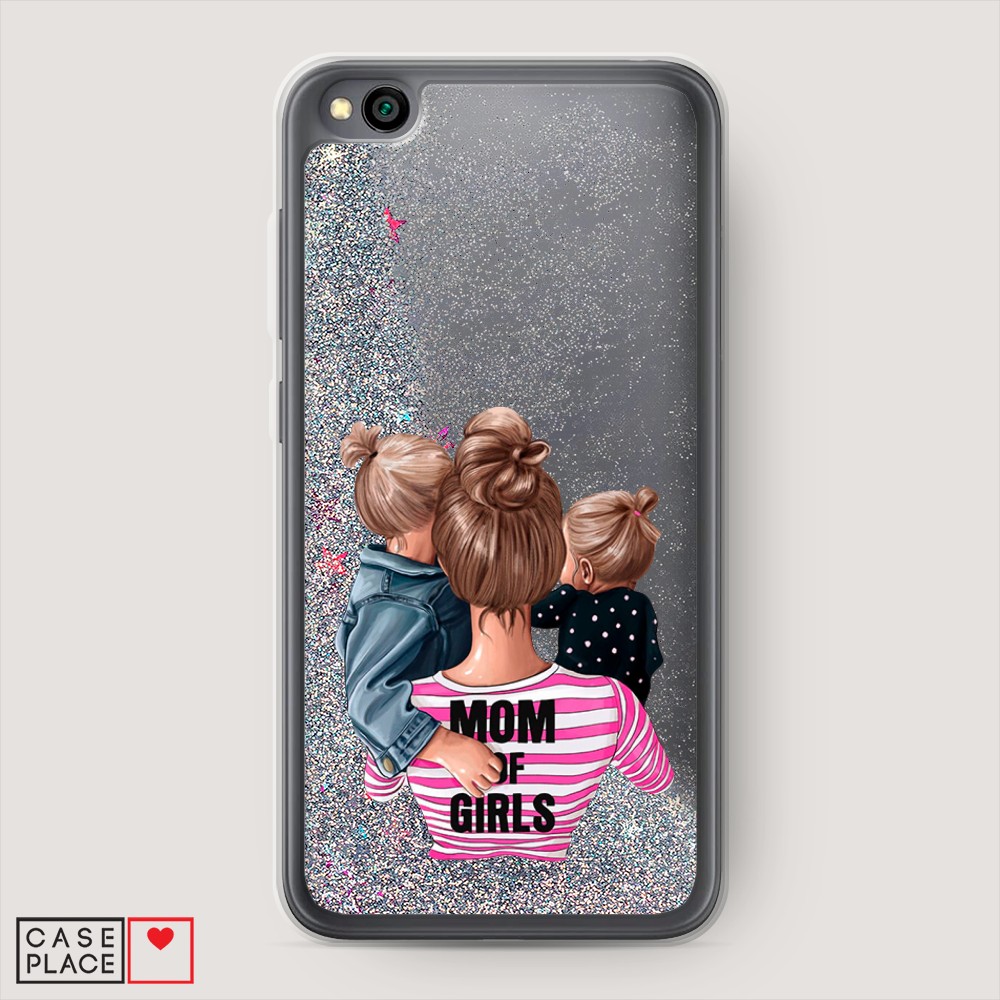 

Чехол Awog на Xiaomi Redmi Go "Mom of Girls", Разноцветный, 35191-1