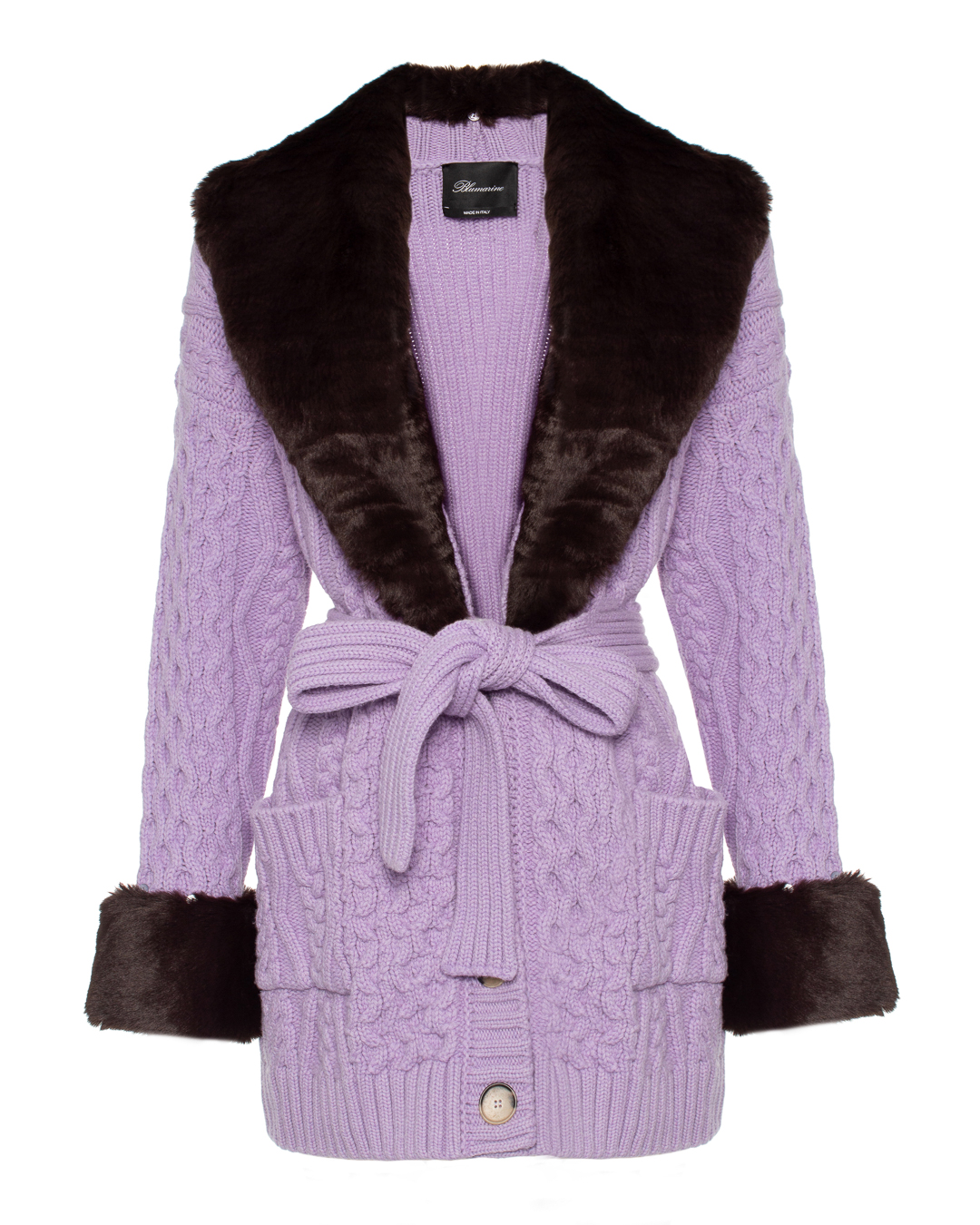 

Кардиган женский Blumarine 2M014A фиолетовый S, 2M014A