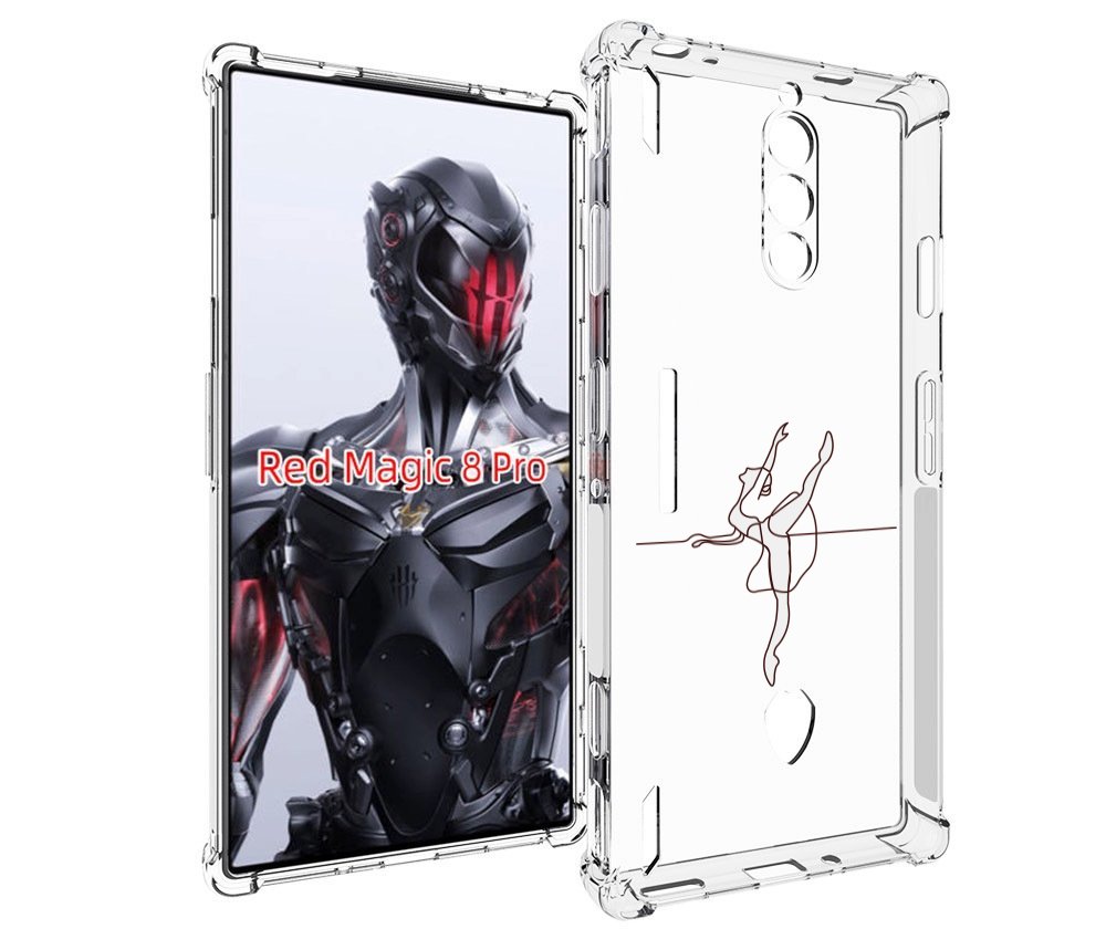 

Чехол MyPads маленькая-баллерина для ZTE Nubia Red Magic 8 Pro / Red Magic 8 Pro Plus, Tocco