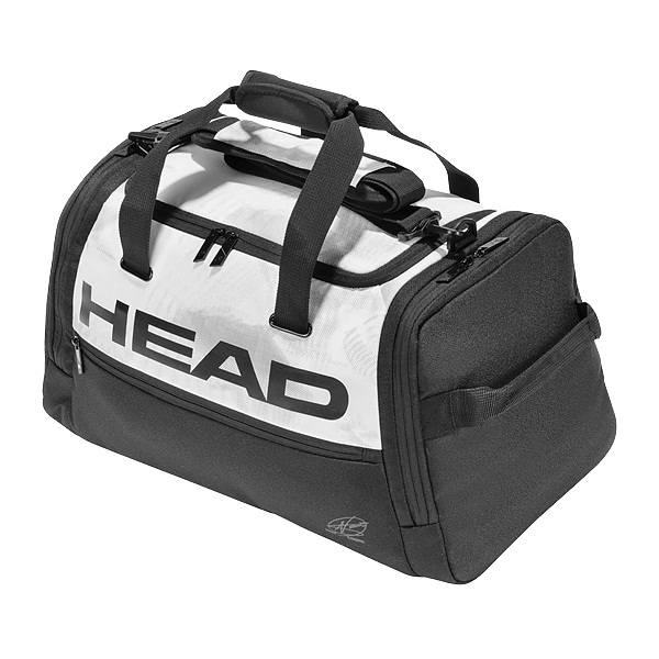 фото Сумка спортивная head djokovic duffle 283141, black/white