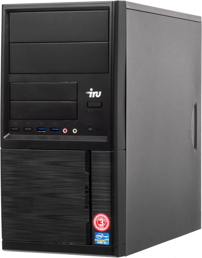 

Системный блок iRU 512 Black (1725964), 512