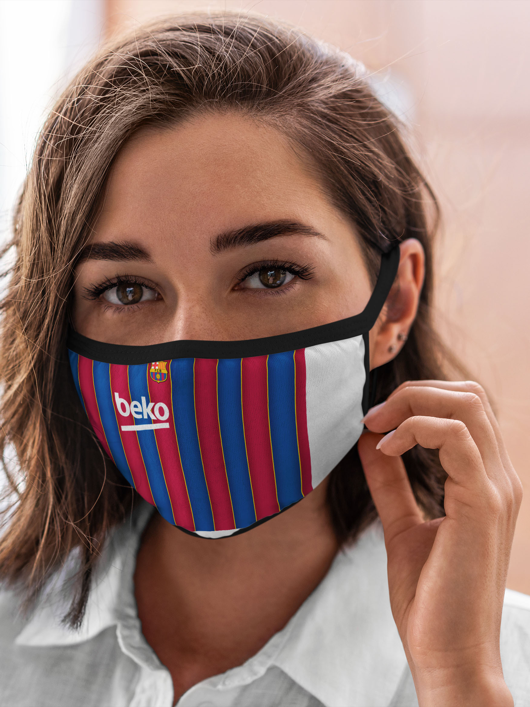 

Многоразовая маска унисекс Burnettie Barcelona Fc 20/21, Разноцветный, Barcelona Fc 20/21