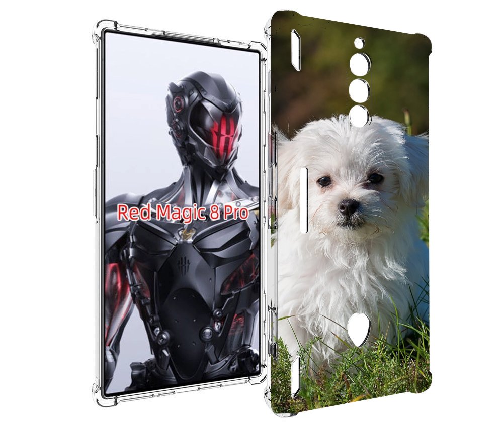 Чехол MyPads мальтии?ская-болонка для ZTE Nubia Red Magic 8 Pro / Red Magic 8 Pro Plus