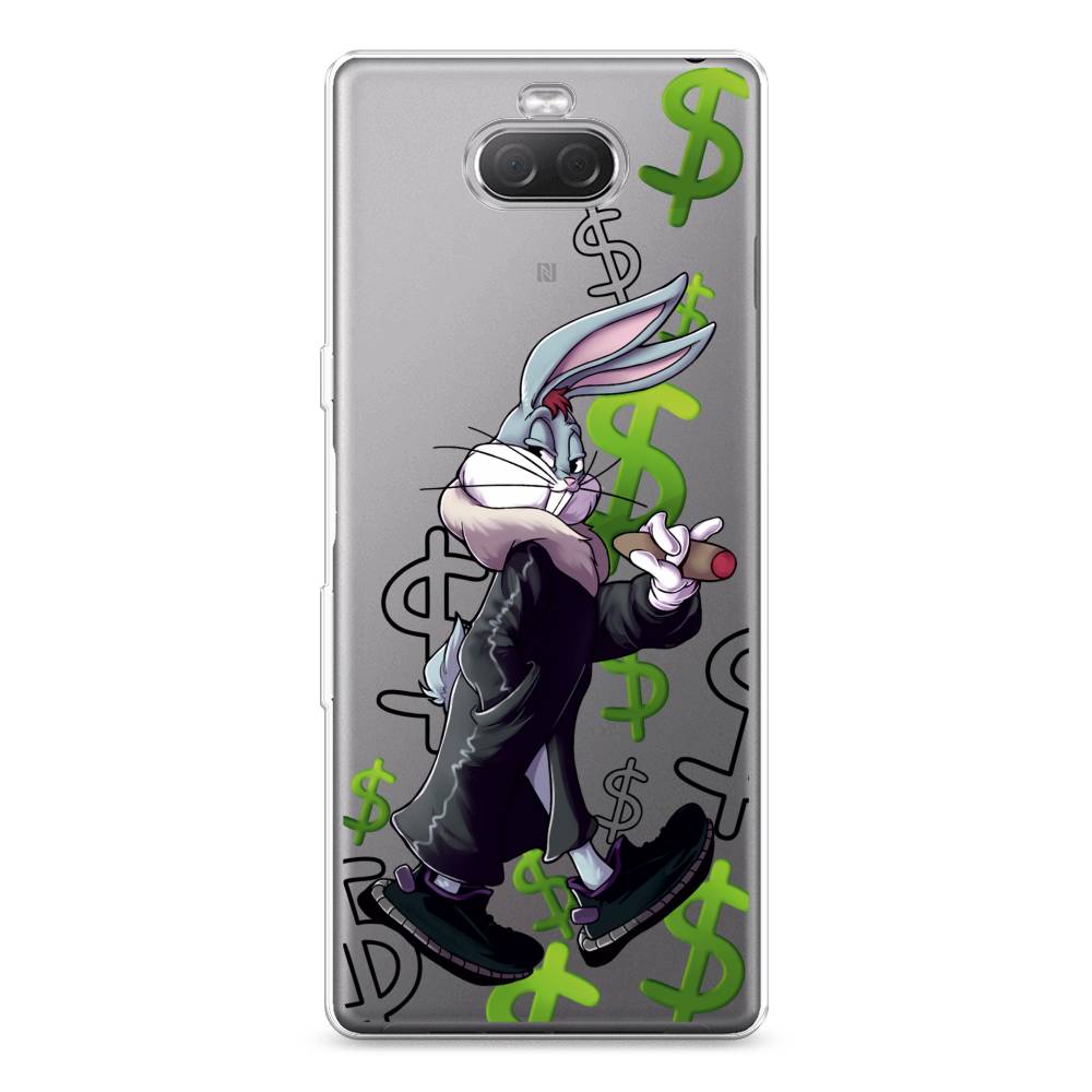 

Чехол на Sony Xperia XA3 Ulta "Rich Bugs Bunny", Зеленый;черный;голубой, 53950-6
