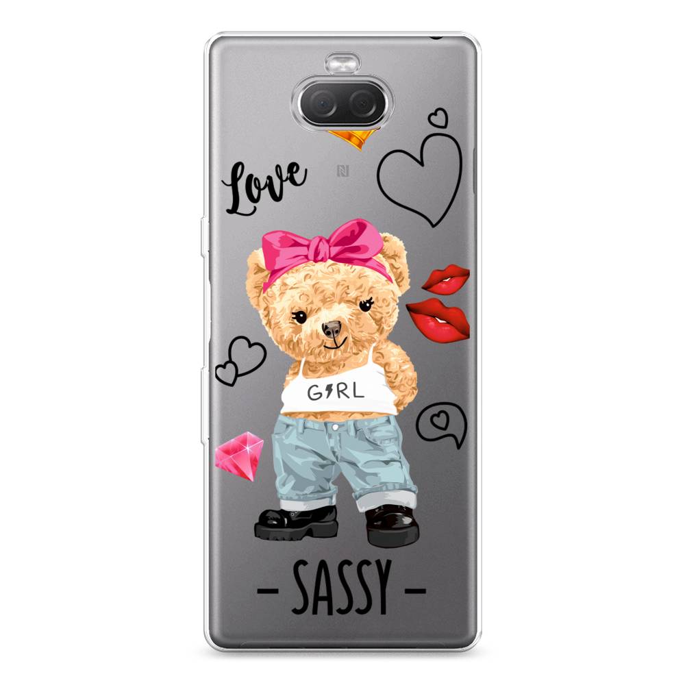 

Чехол на Sony Xperia XA3 Ulta "Sugar Mommy", Голубой;белый;розовый, 53950-6