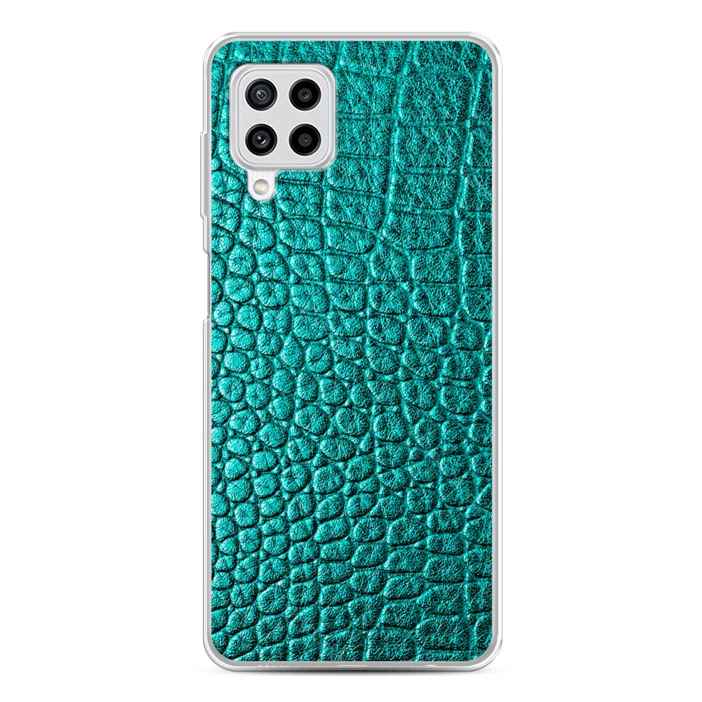 

Чехол Awog на Samsung Galaxy M22 / Самсунг M22 "Бирюзовая змея", 2103450-3