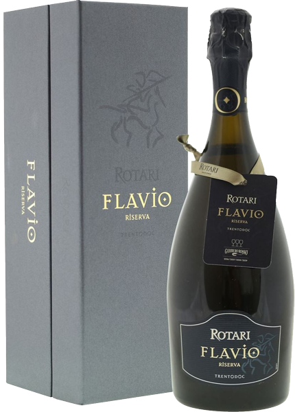 

Игристое вино Trento Rotari Flavio Riserva Brut White, gift box