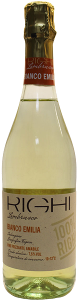 

Игристое вино Lambrusco Emilia Righi White Semi-Sweet