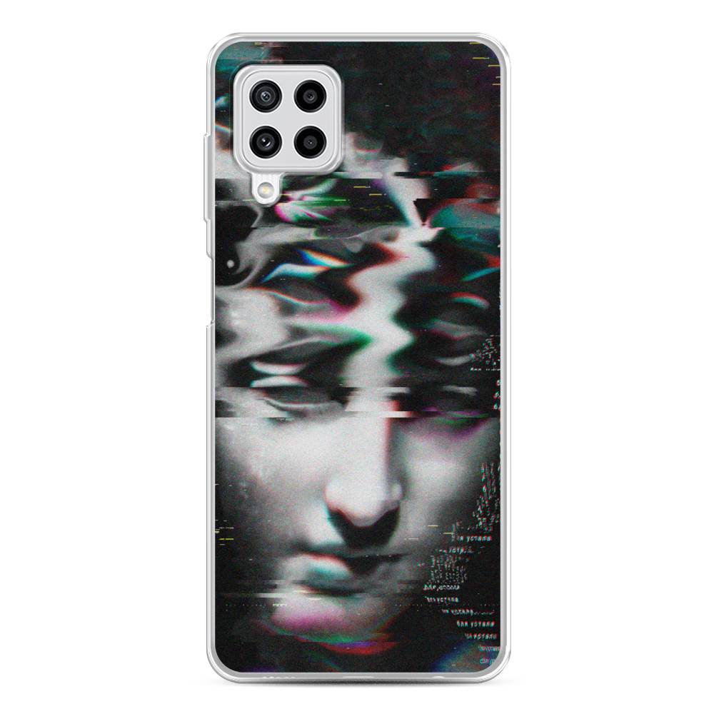 

Чехол Awog на Samsung Galaxy M22 / Самсунг M22 "Glitch Art", Серый, 2103450-9