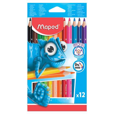 

Набор цветных карандашей MAPED, 12 цв., арт. 181602 - (3 набора)