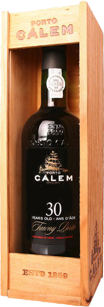 

Портвейн Calem Sogevinus Fine Wines, сладкий, 21 %, 750 мл, 30 лет, П/У