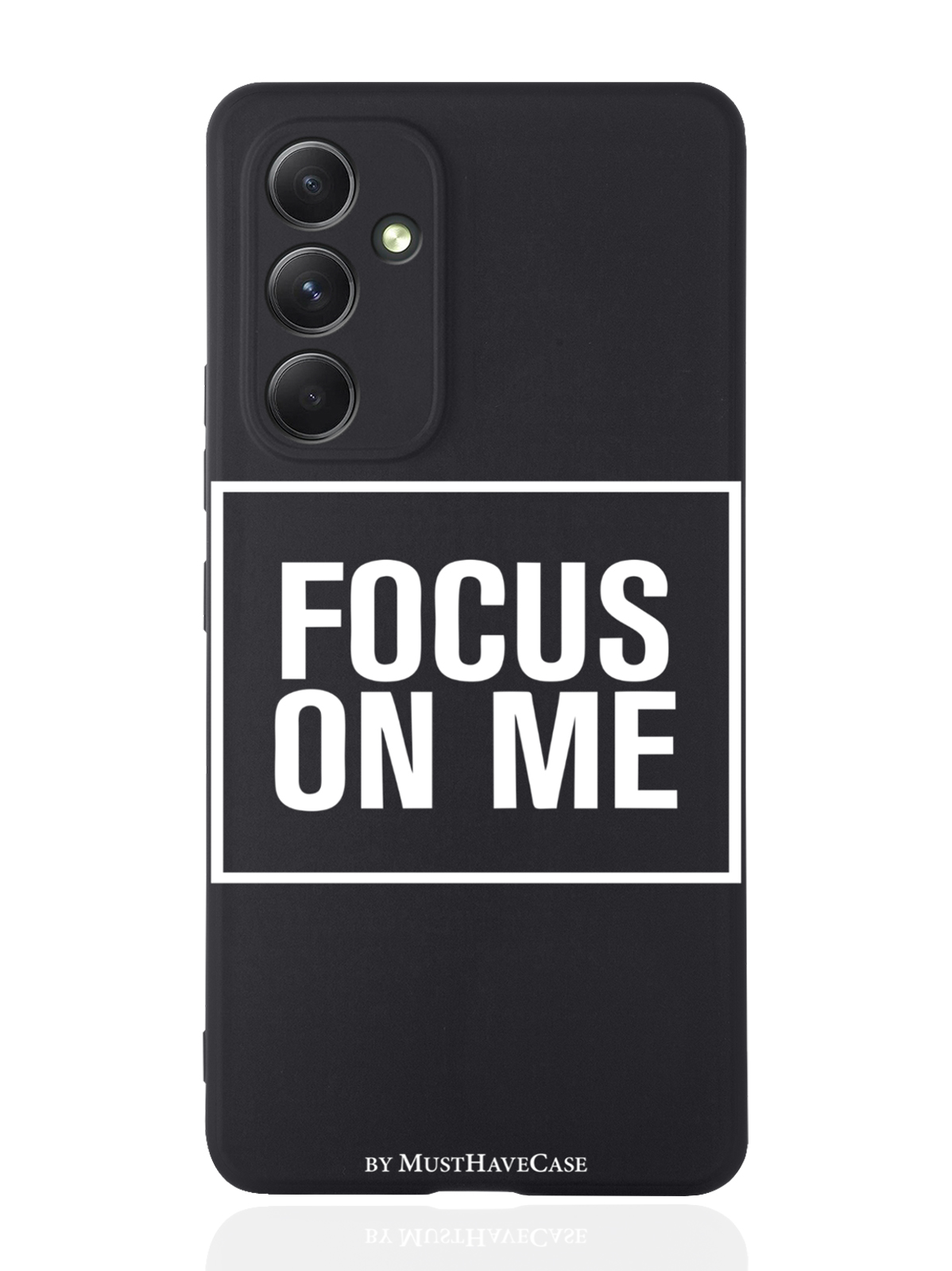 фото Чехол musthavecase для samsung galaxy a54 focus on me черный