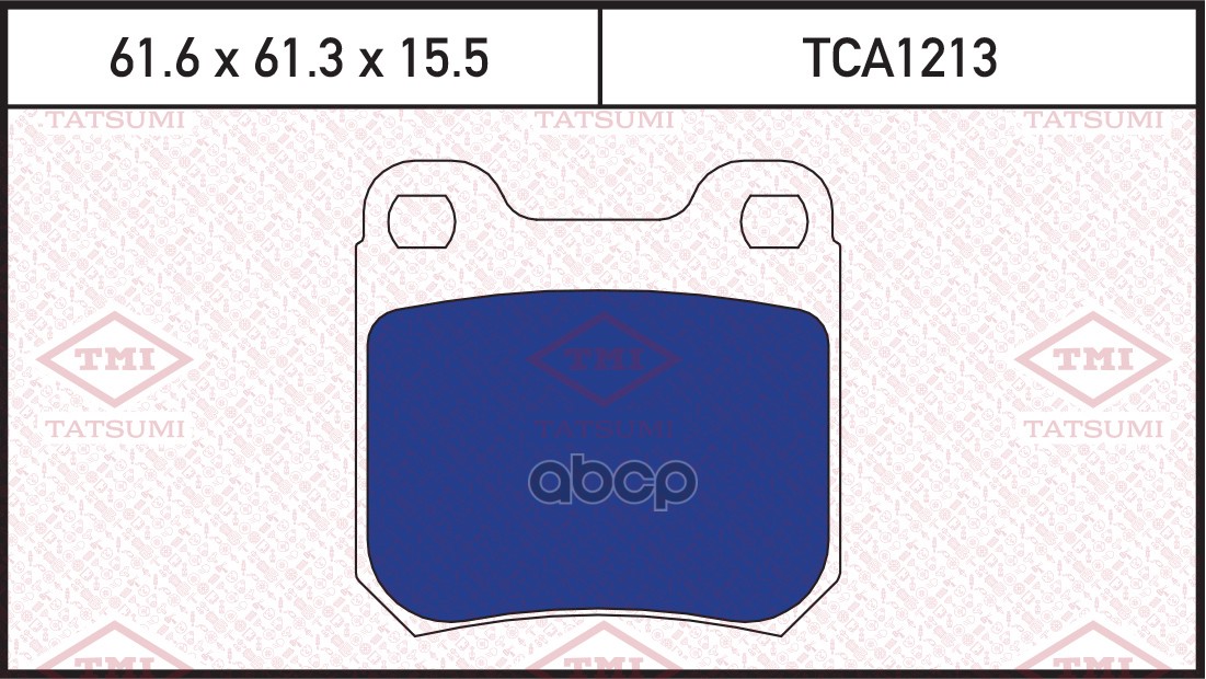 

Тормозные колодки Tatsumi TCA1213