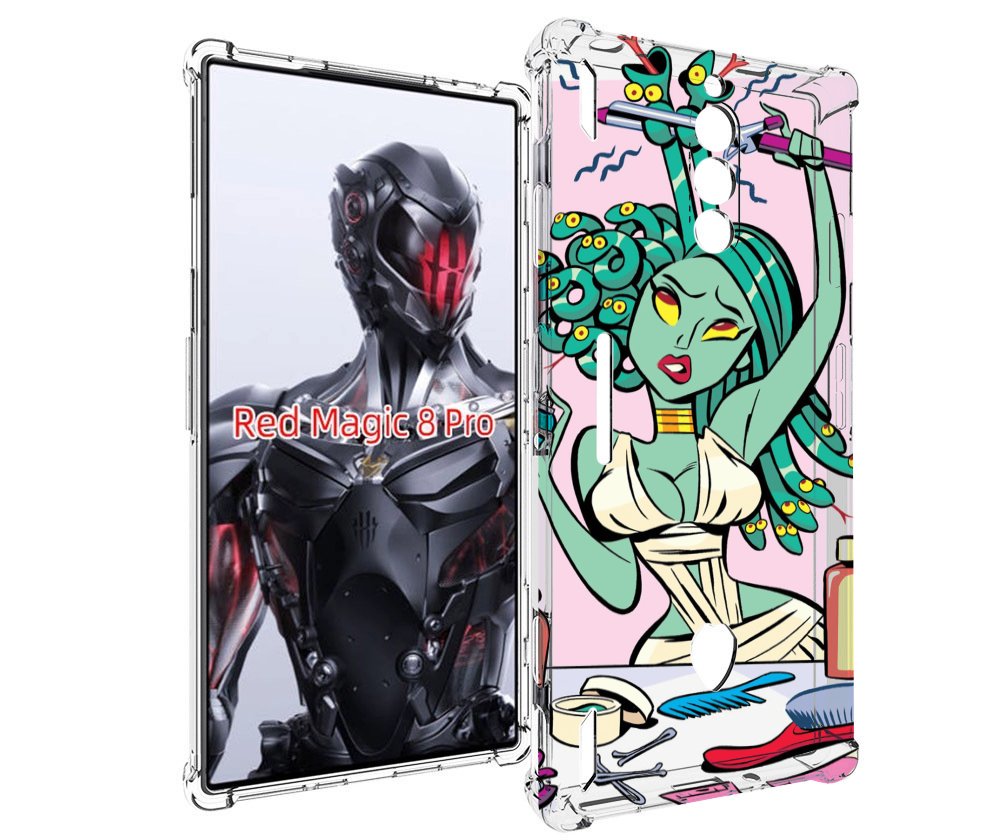 

Чехол MyPads медуза расчесывается женский для ZTE Nubia Red Magic 8 Pro / Red Magic 8 P..., Tocco