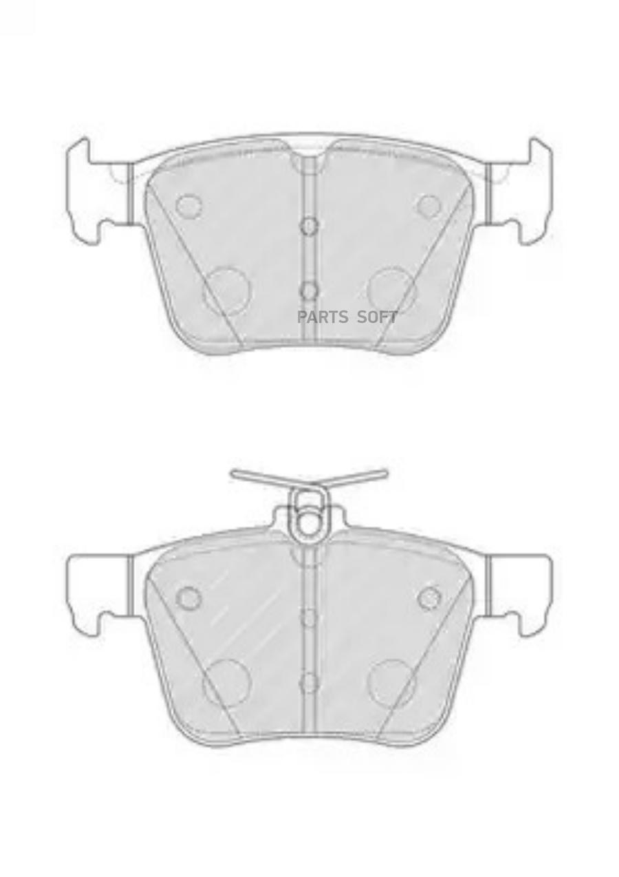 

Тормозные колодки FERODO FDB4697