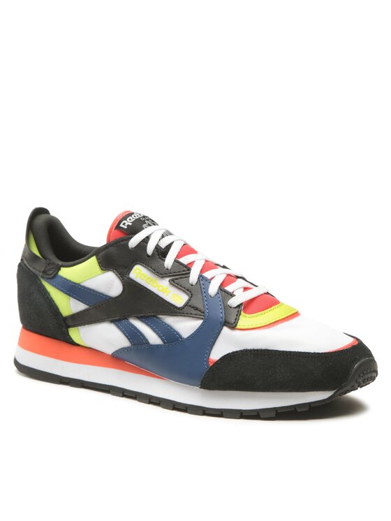 

Кроссовки мужские Reebok Classic Leather GX2846 разноцветные 41 EU, Разноцветный, Classic Leather GX2846