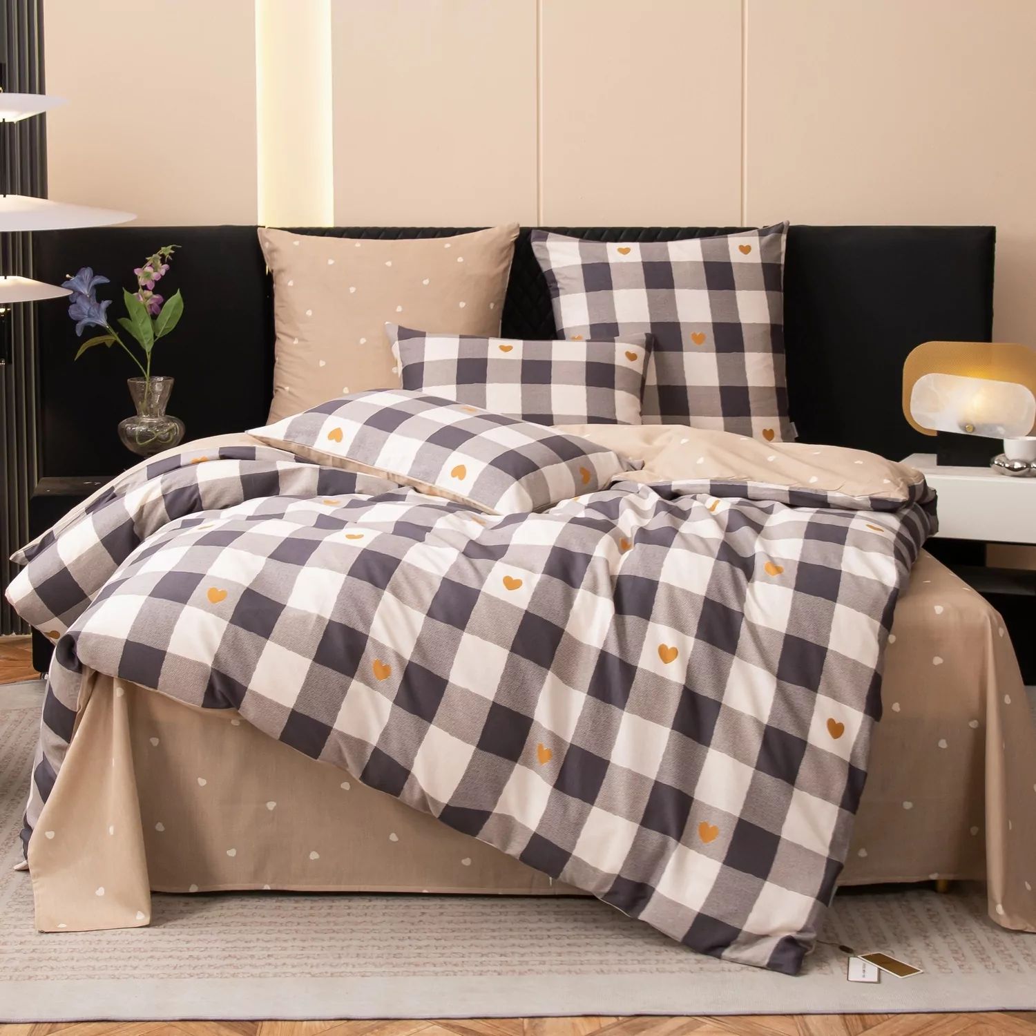 

Постельное белье VIVA - HOME TEXTILE L632177, Делюкс Сатин 100% хлопок